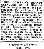 Reynolds_Mrs_Josephine_Brandt_Obituary