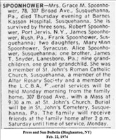 Spoonhower_Mrs_Grace_Obituary