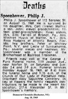 Spoonhower_PhilipJ_Obituary