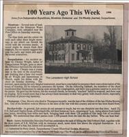 100YearsAgo(Tri-WeeklyJournal1990)