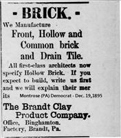 Brandt(PA)ClayProducts(Adv.)