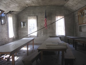 Stevens Point Methodist Church Community Hall Inside - April 2009