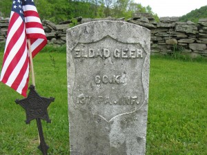 Eldad Geer Tombstone