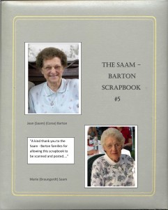 The Saam - Barton Scrapbook Part 5