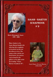 Saam-Barton Scrapbook #9